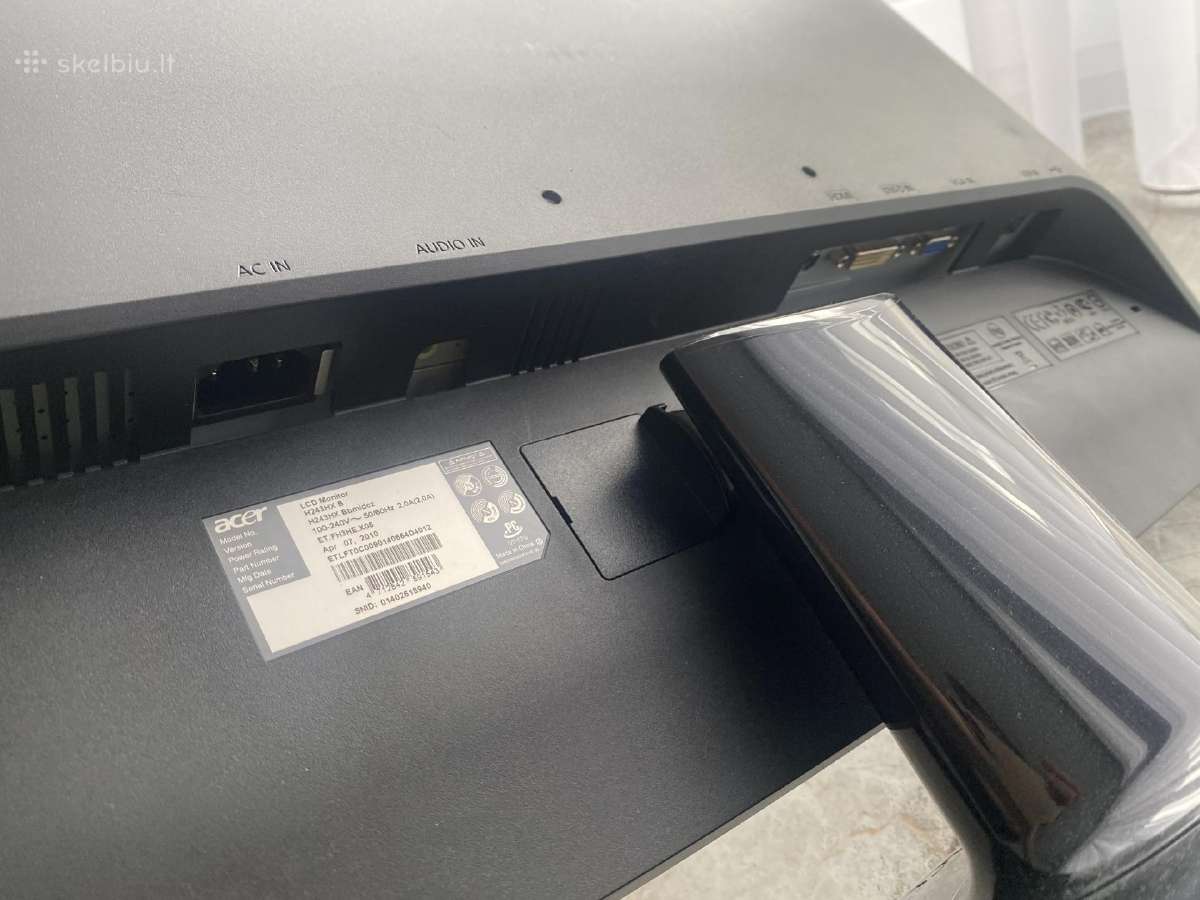 Acer H243hx LCD su Hdmi - nuotraukos Nr. 4