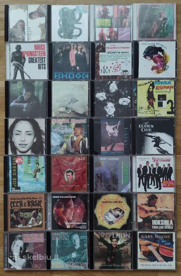 CD diskai muzika įvairūs žanrai - nuotraukos Nr. 3