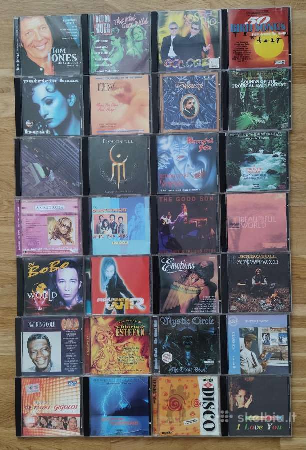CD diskai muzika įvairūs žanrai - nuotraukos Nr. 6
