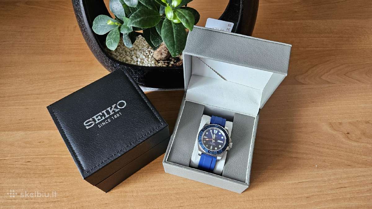 Nauji automatiniai laikrodžiai, 40mm (Seiko mod.) - nuotraukos Nr. 2