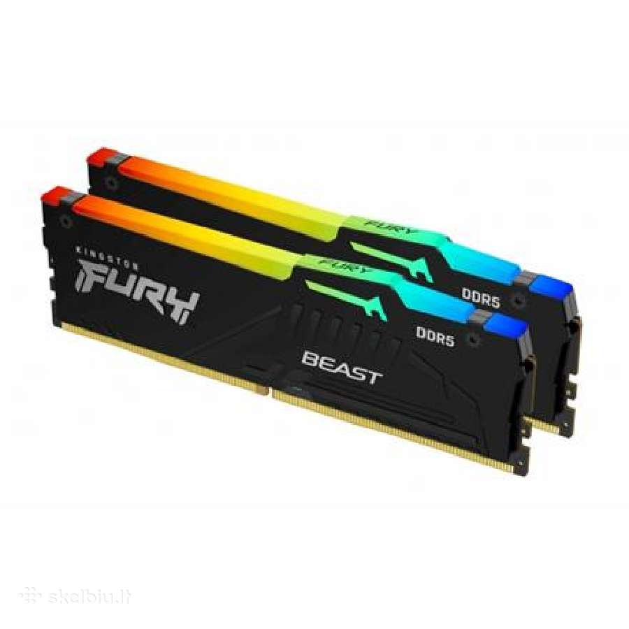 Visiškai nauja Kingston Fury Beast Ddr5 64 GB RAM - nuotraukos Nr. 2