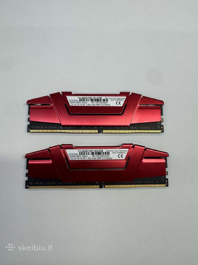 G. Skill Ripjaws Ddr4 3000mhz 8gb x2 - nuotraukos Nr. 2