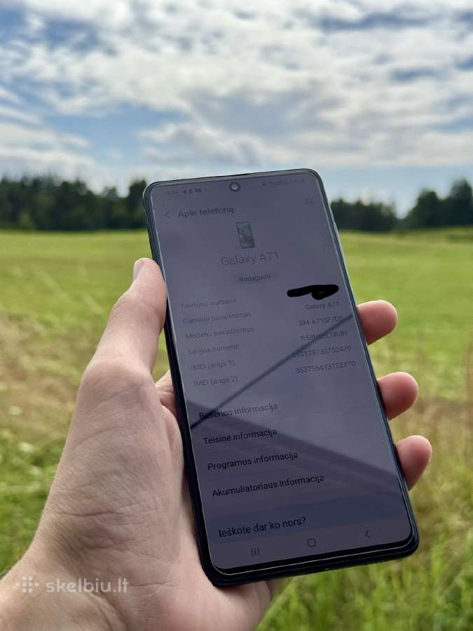 Samsung Galaxy A71 - nuotraukos Nr. 4