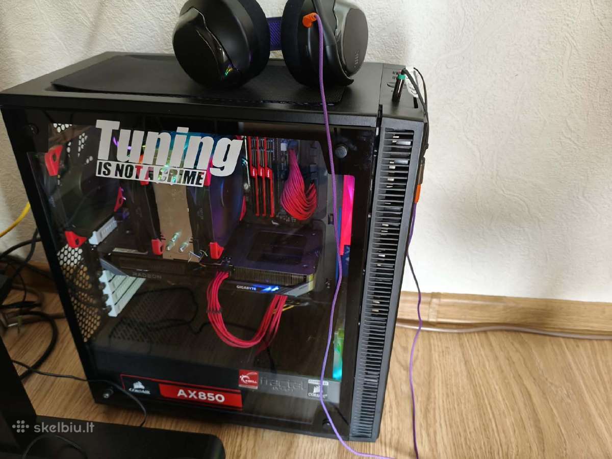 Galingas Pc Rx 9060 XT 16gb - nuotraukos Nr. 5