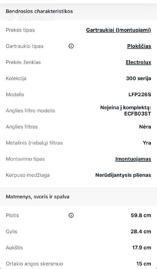 Naujas įmontuojamas gartraukis - nuotraukos Nr. 3