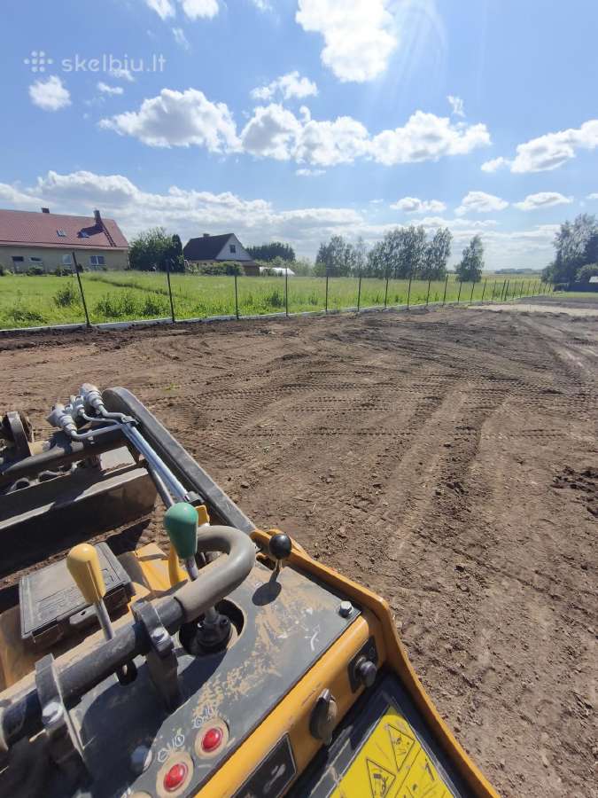 Mini Bobcat nuoma su operatoriumi sklypų lyginimas - nuotraukos Nr. 3