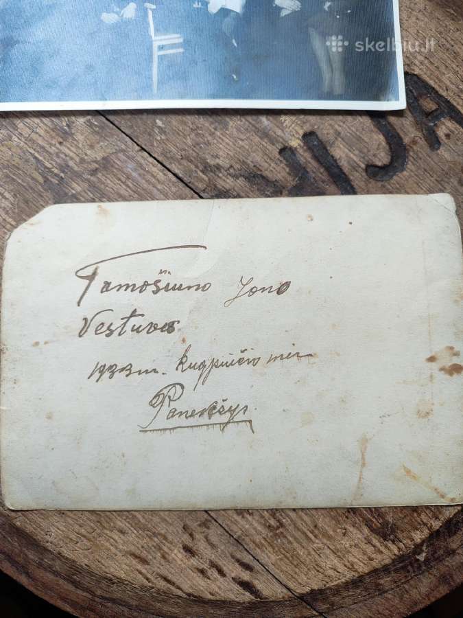 Tarpukario nuotrauka vestuves Panevėžyje - nuotraukos Nr. 5