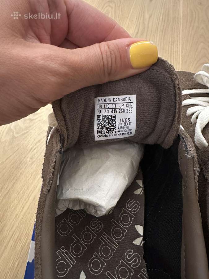 Adidas spezial rudi 41 1/3 dydžio batai - nuotraukos Nr. 3