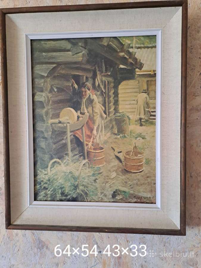 Antikvarinių paveikslųišpardavimas - nuotraukos Nr. 7