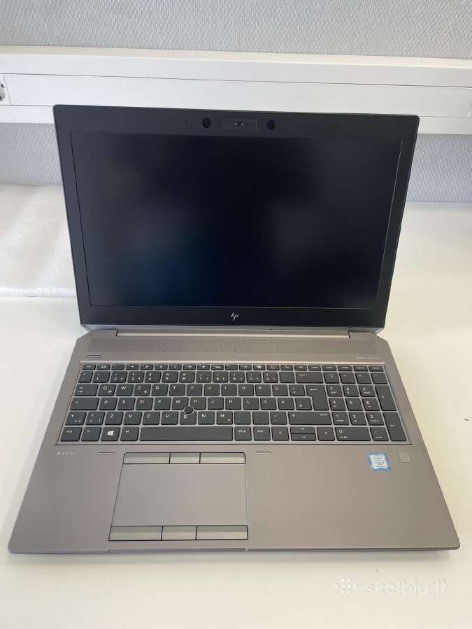Hp Zbook 15 G5 i7-8850h 32gb RAM 512gb SSD - nuotraukos Nr. 4