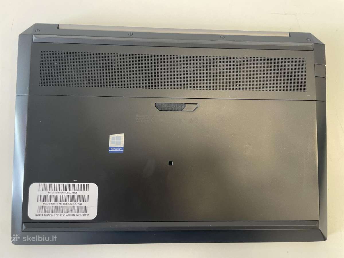 Hp Zbook 15 G5 i7-8850h 32gb RAM 512gb SSD - nuotraukos Nr. 6