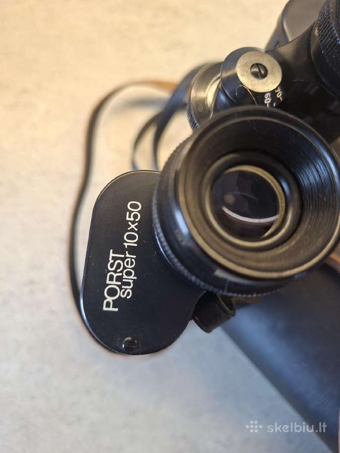 Vokiški žiūronai Porst Super Jagd 10x50 - nuotraukos Nr. 3