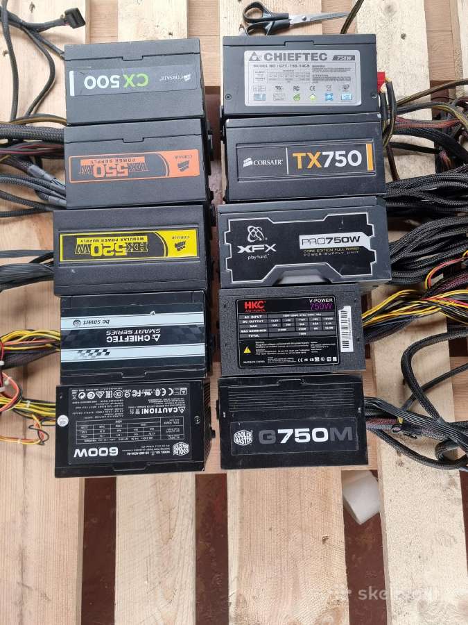 10x bloku rinkinys 500-750w 100% veikiantys. - nuotraukos Nr. 4