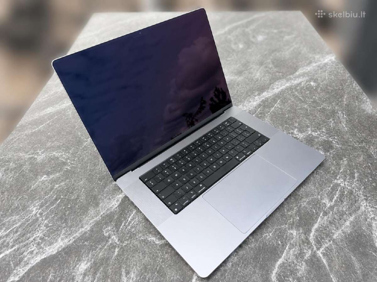 MacBook Pro 16", M1 Max, 64gb, 512gb - nuotraukos Nr. 2