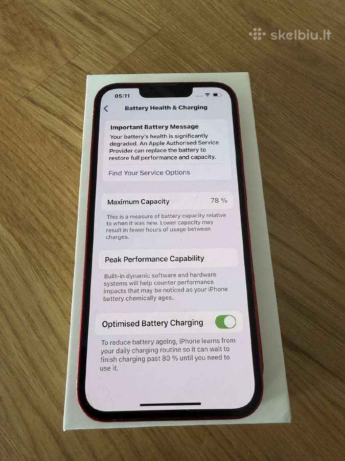 iPhone 13 128gb - nuotraukos Nr. 3