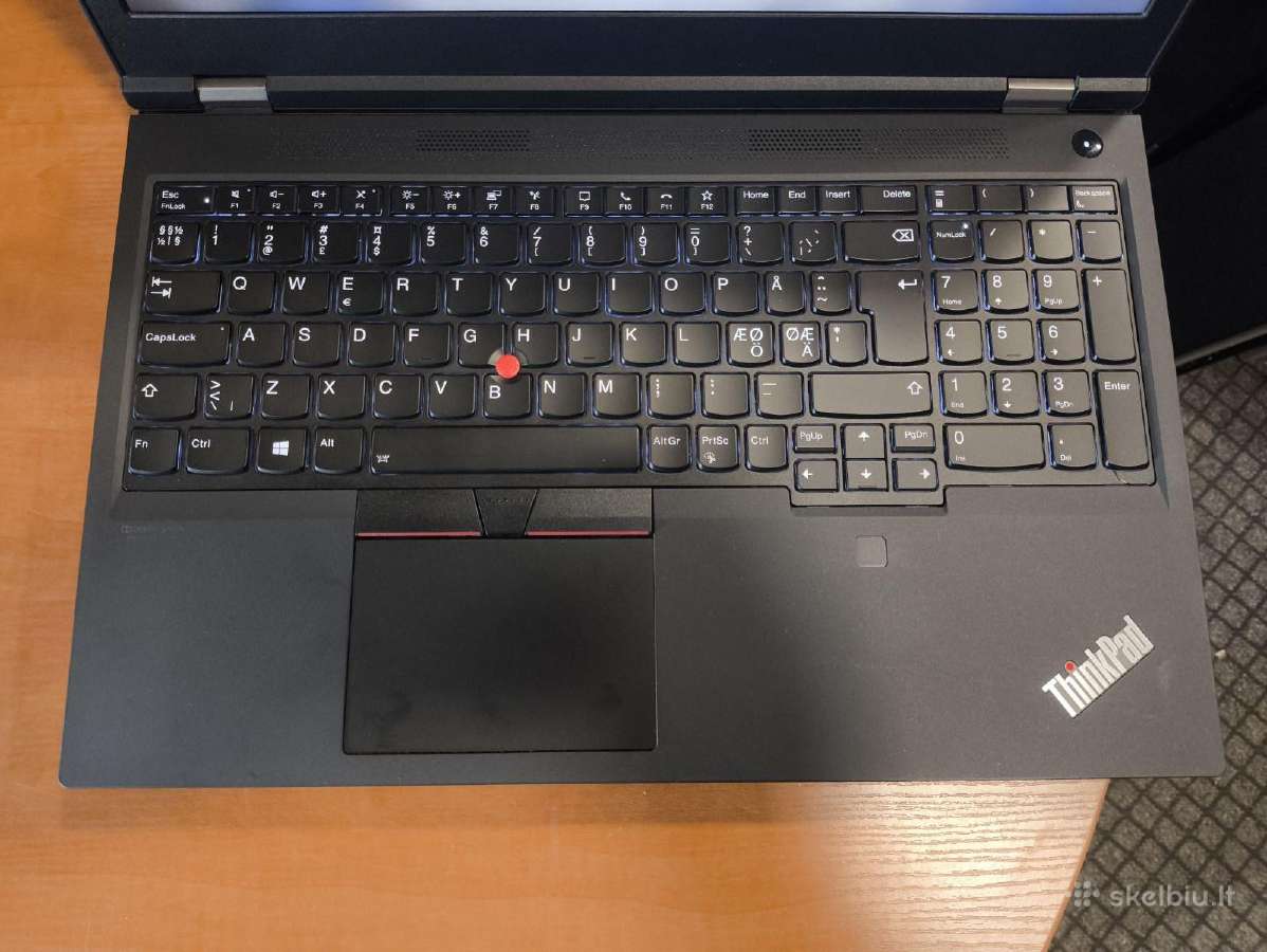 Thinkpad P15 i7-10850h 16gb 512gb T1000 4gb 0% - nuotraukos Nr. 2