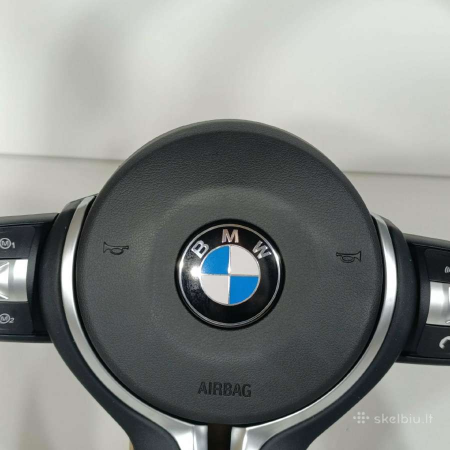 Bmw Cs Alcantara Vairas F30 F32 F36 F15 F16 X5 X6 - nuotraukos Nr. 8