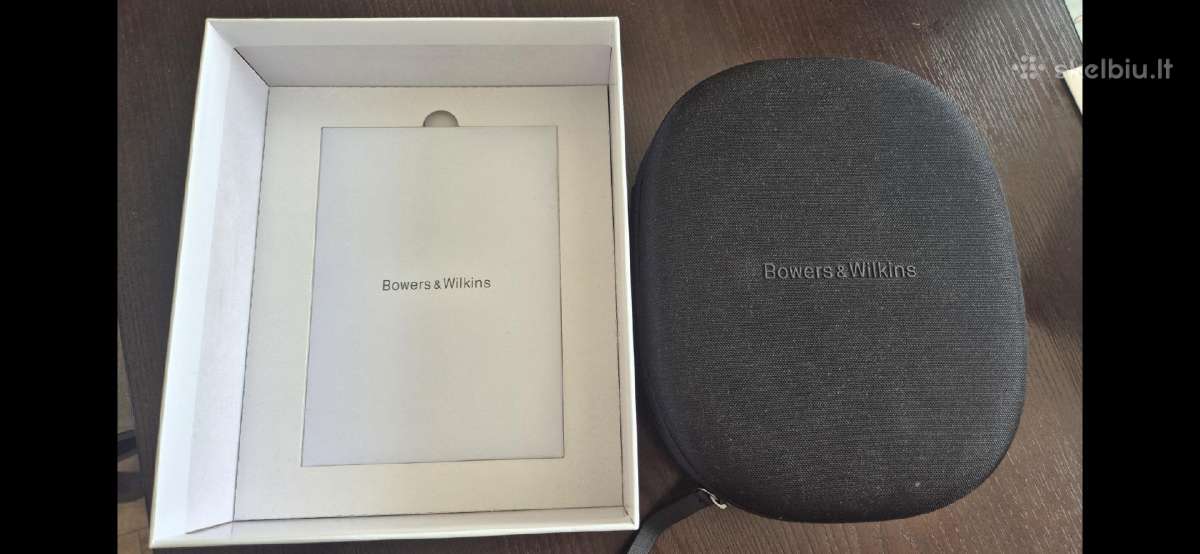 Bowers and wilkins px8 belaidės ausinės juodos - nuotraukos Nr. 4