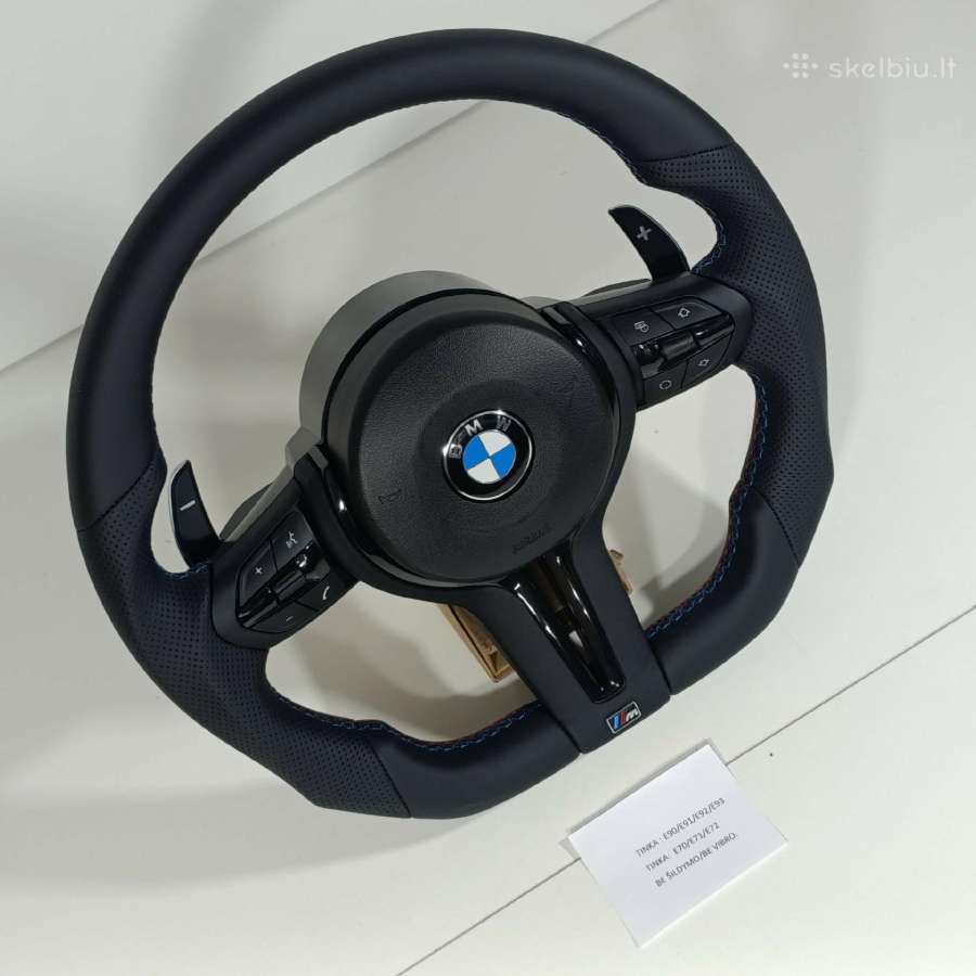 Naujas Bmw vairas tinkantis E90 E70 F stiliaus - nuotraukos Nr. 3