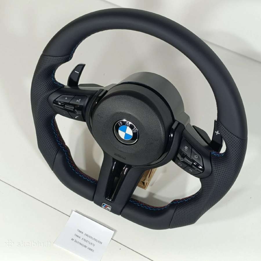 Naujas Bmw vairas tinkantis E90 E70 F stiliaus - nuotraukos Nr. 4