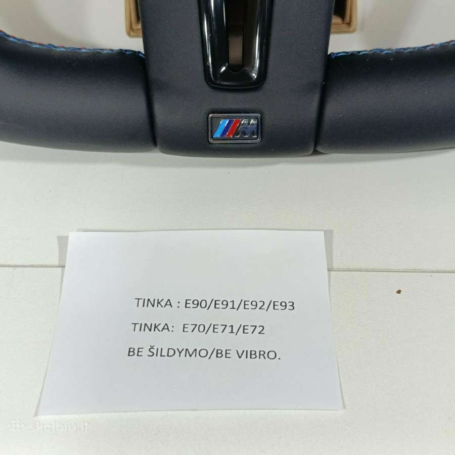 Naujas Bmw vairas tinkantis E90 E70 F stiliaus - nuotraukos Nr. 7