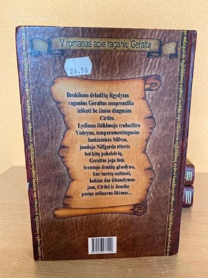 Knygų serija Andrzej Sapkowski Raganius - nuotraukos Nr. 10