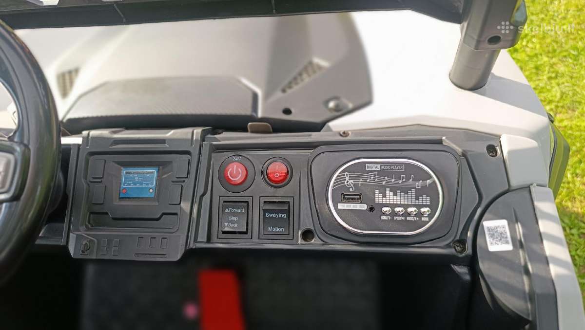 24v elektrinis automobilis vaikui – 4x4 - nuotraukos Nr. 11