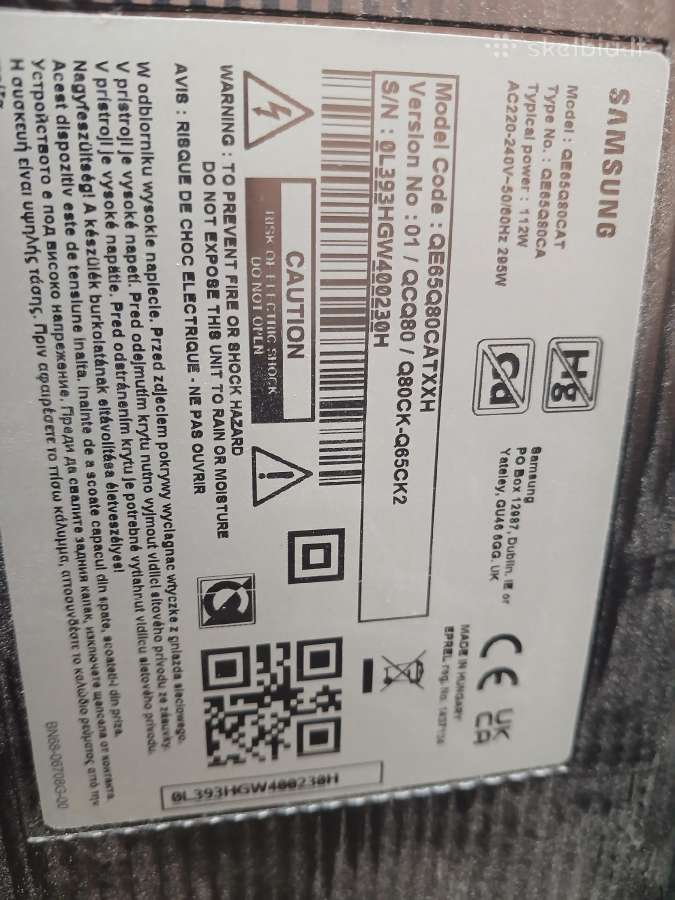 Samsung televizorius - nuotraukos Nr. 3