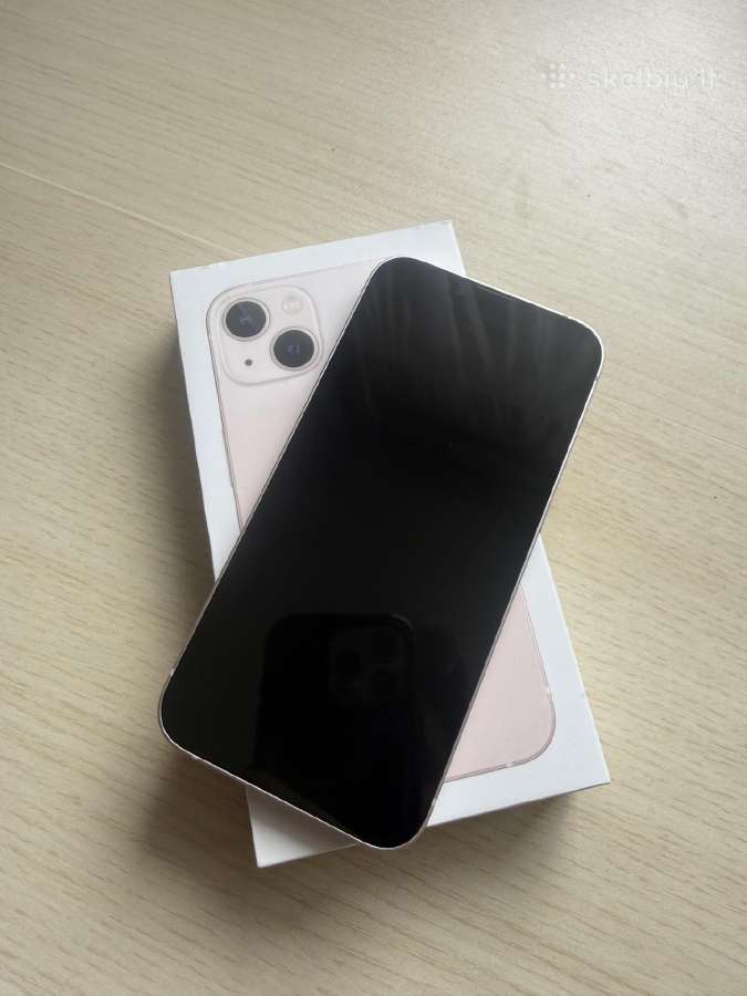 iPhone 13 pink 128gb - nuotraukos Nr. 2