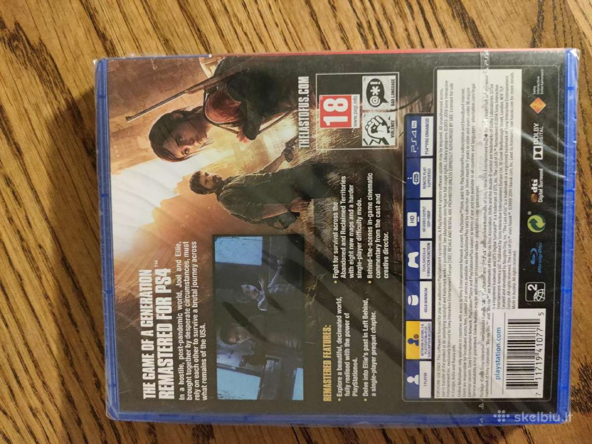 The last of us remastered ps4 - nuotraukos Nr. 2