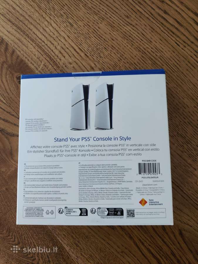 Playstation 5 slim stand new - nuotraukos Nr. 2