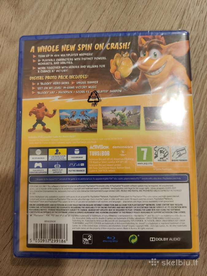 Crash team rumble ps4 - nuotraukos Nr. 2