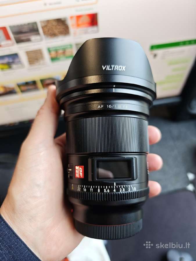 Viltrox Af 16mm F1.8 Sony - nuotraukos Nr. 3