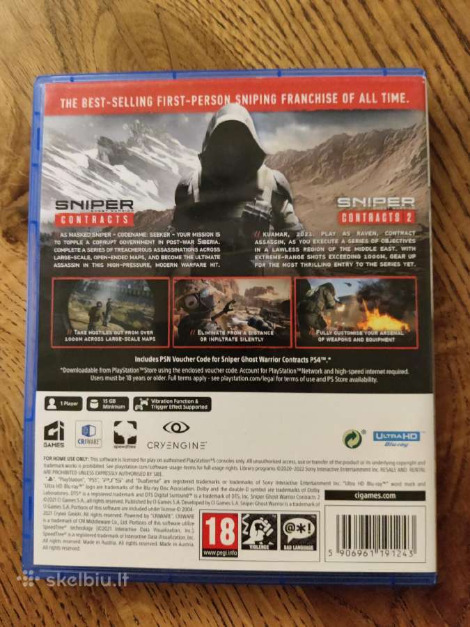 Sniper ghost warrior contracts 2 - nuotraukos Nr. 2