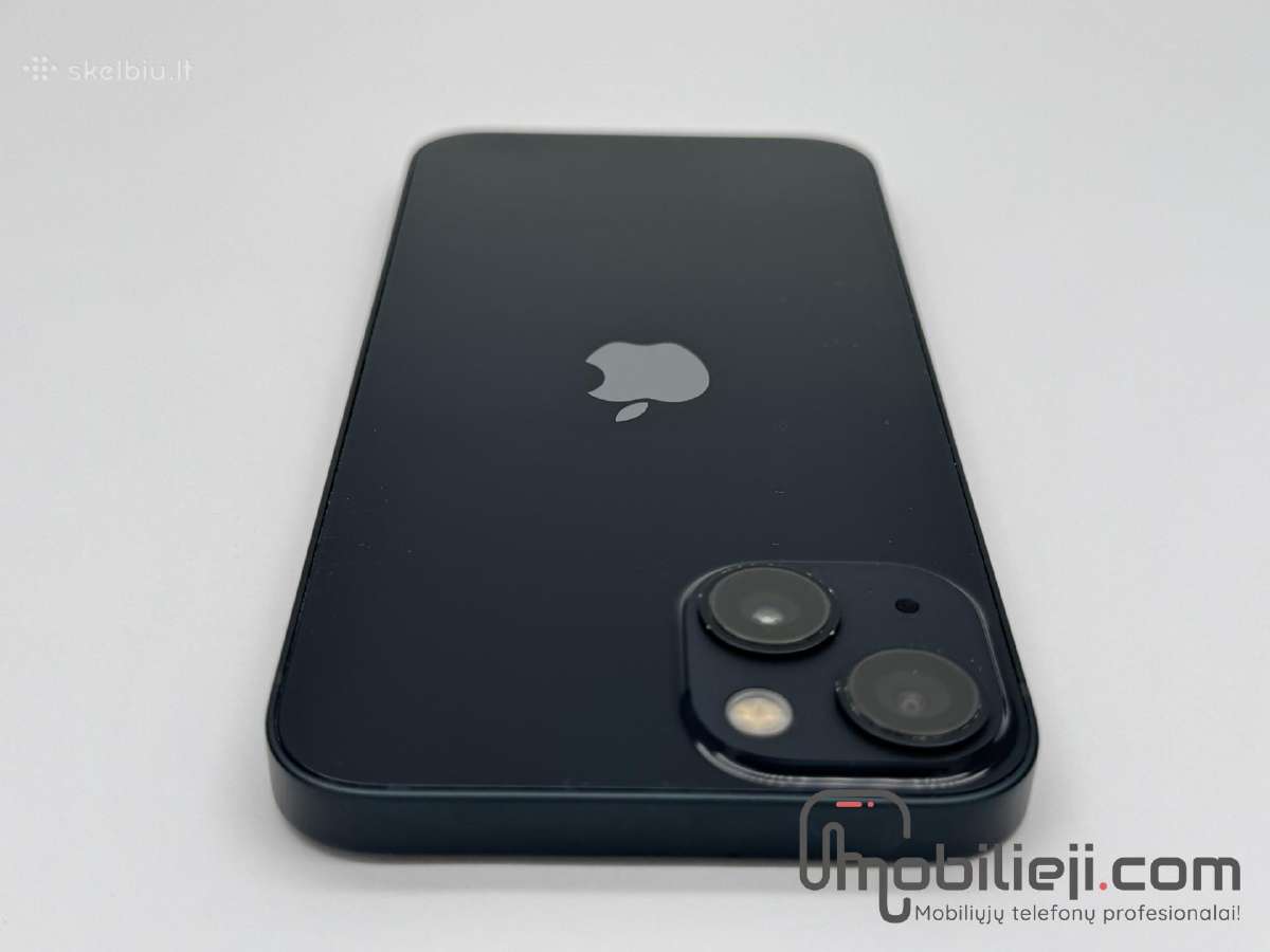 Puikios būklės Apple iPhone 13 256gb Midnight - nuotraukos Nr. 4