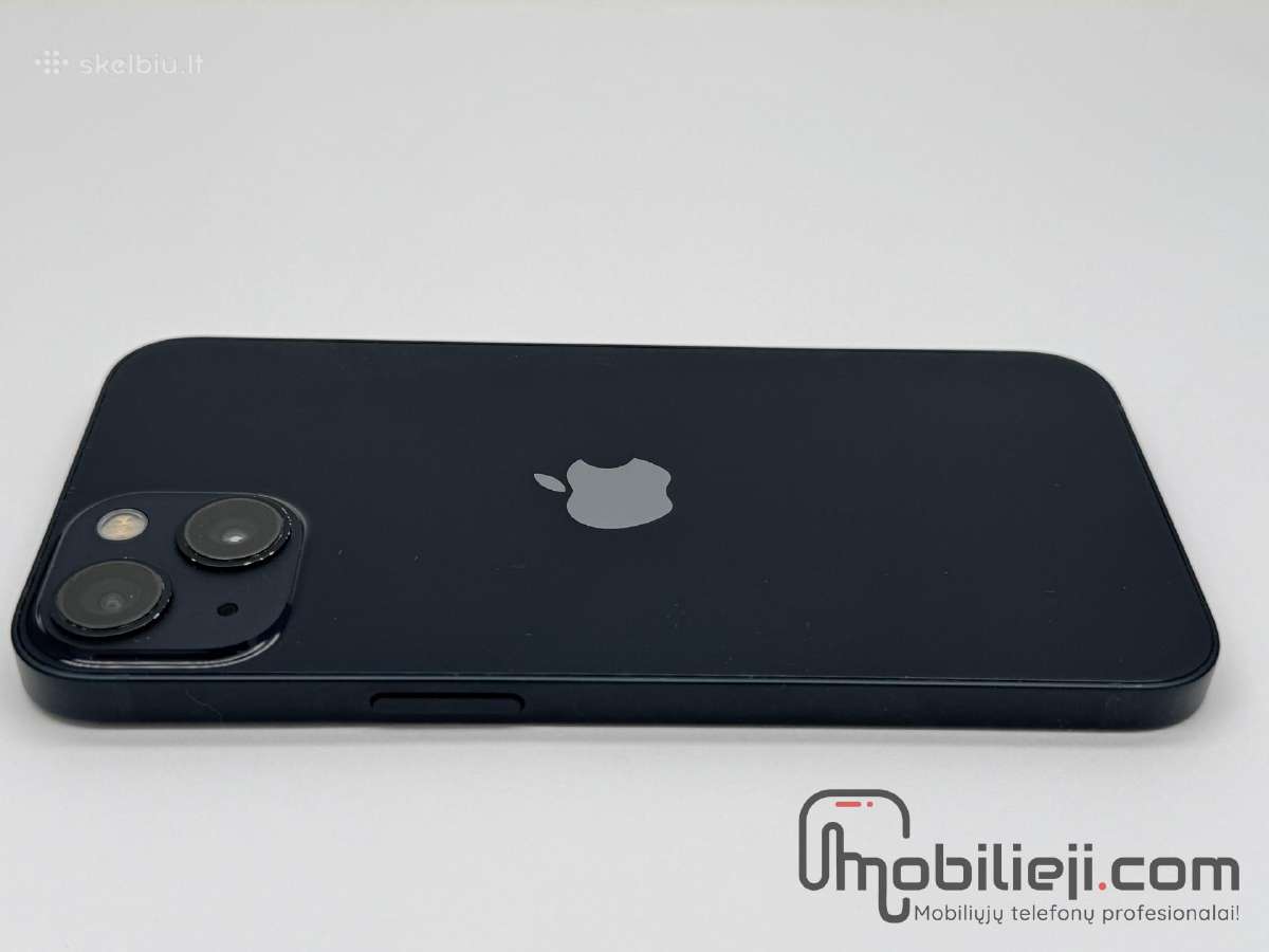 Puikios būklės Apple iPhone 13 256gb Midnight - nuotraukos Nr. 5