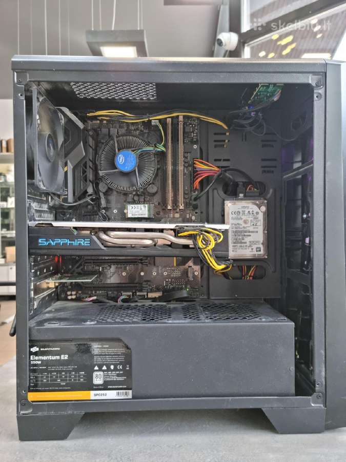 Kompiuteris i5-6500t/8/256+750/rx570/w11 - nuotraukos Nr. 2