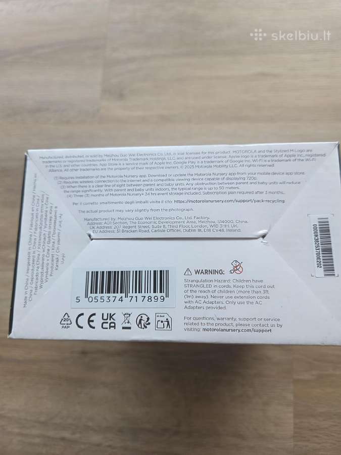 Motorola Vm65x Vm45 Leapfrog Lf1911 Mobili auklė - nuotraukos Nr. 3