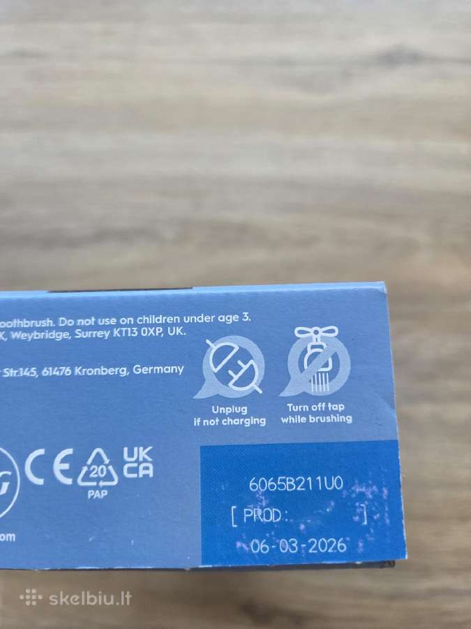 Oral-b io2 Vitality Pro dantų šepetėlis - nuotraukos Nr. 5