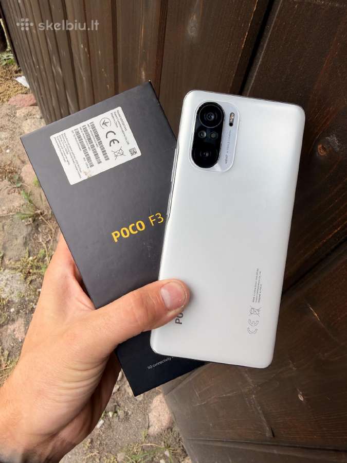 Poco F3 128gb 6+2ram - nuotraukos Nr. 7