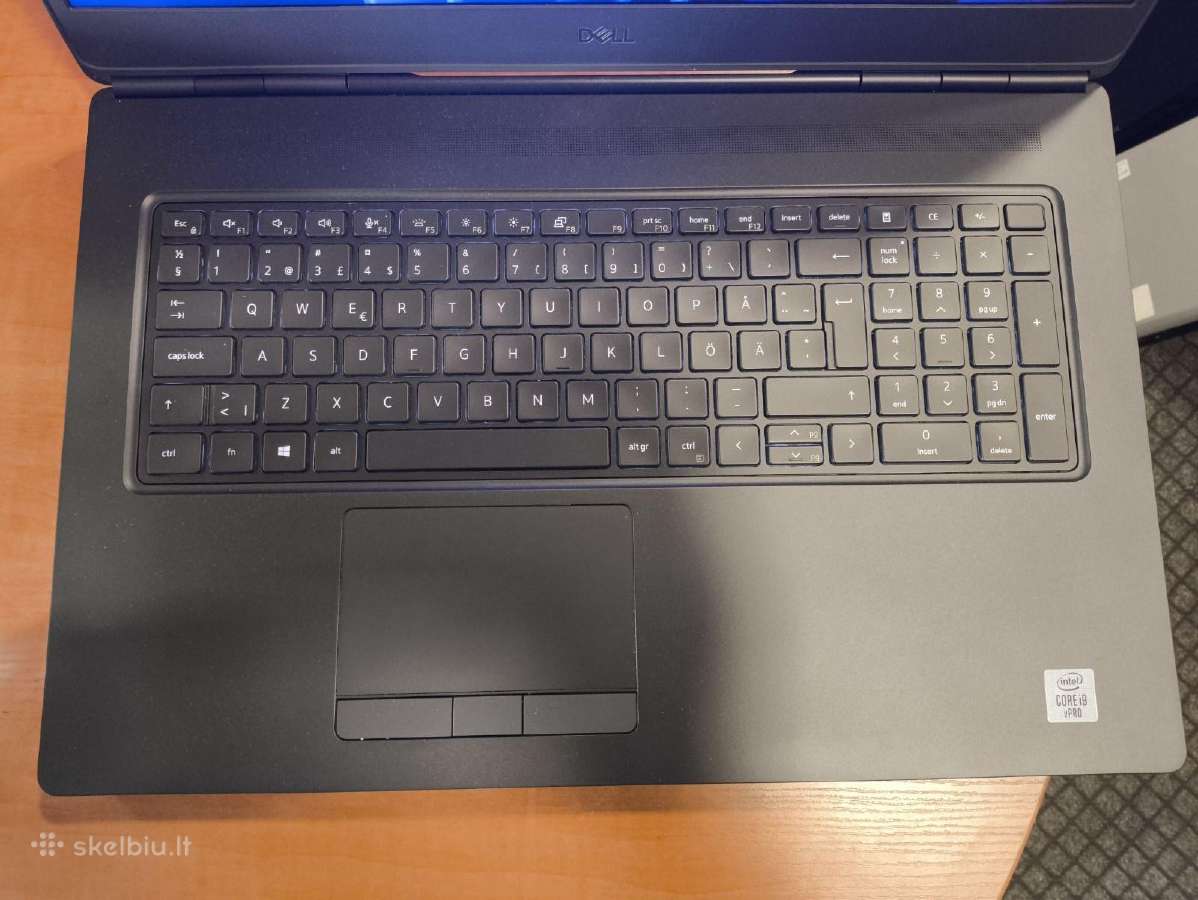 17.3 Fhd Ips i9-10885h 32gb 1tb SSD Rtx 5000 16gb - nuotraukos Nr. 2