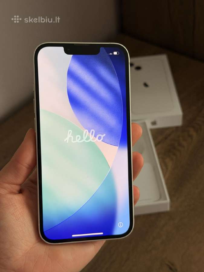 iPhone 13 128gb - nuotraukos Nr. 9