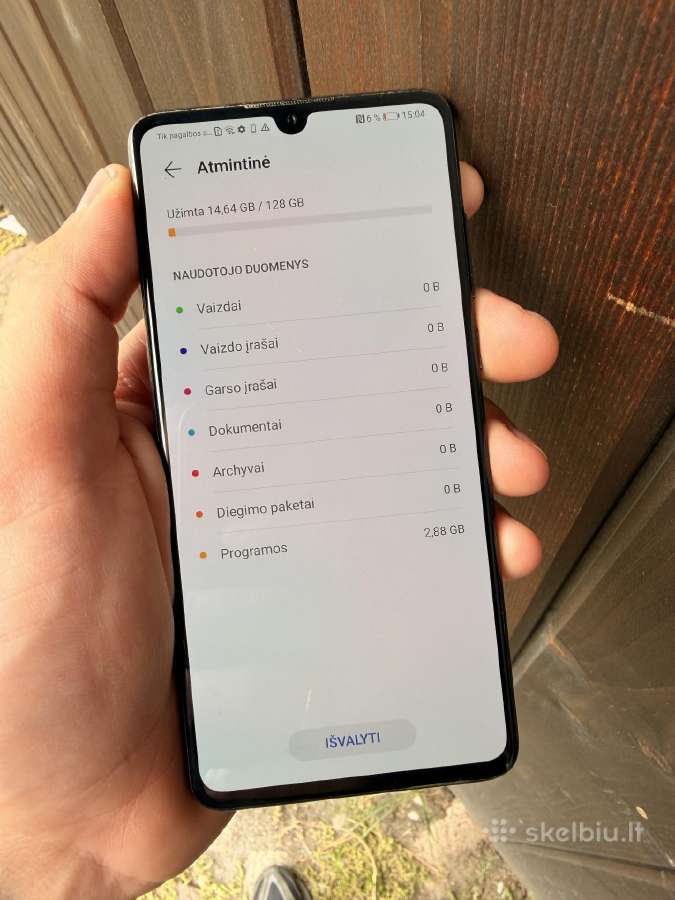 Huawei P30 128gb 6gb RAM - nuotraukos Nr. 8