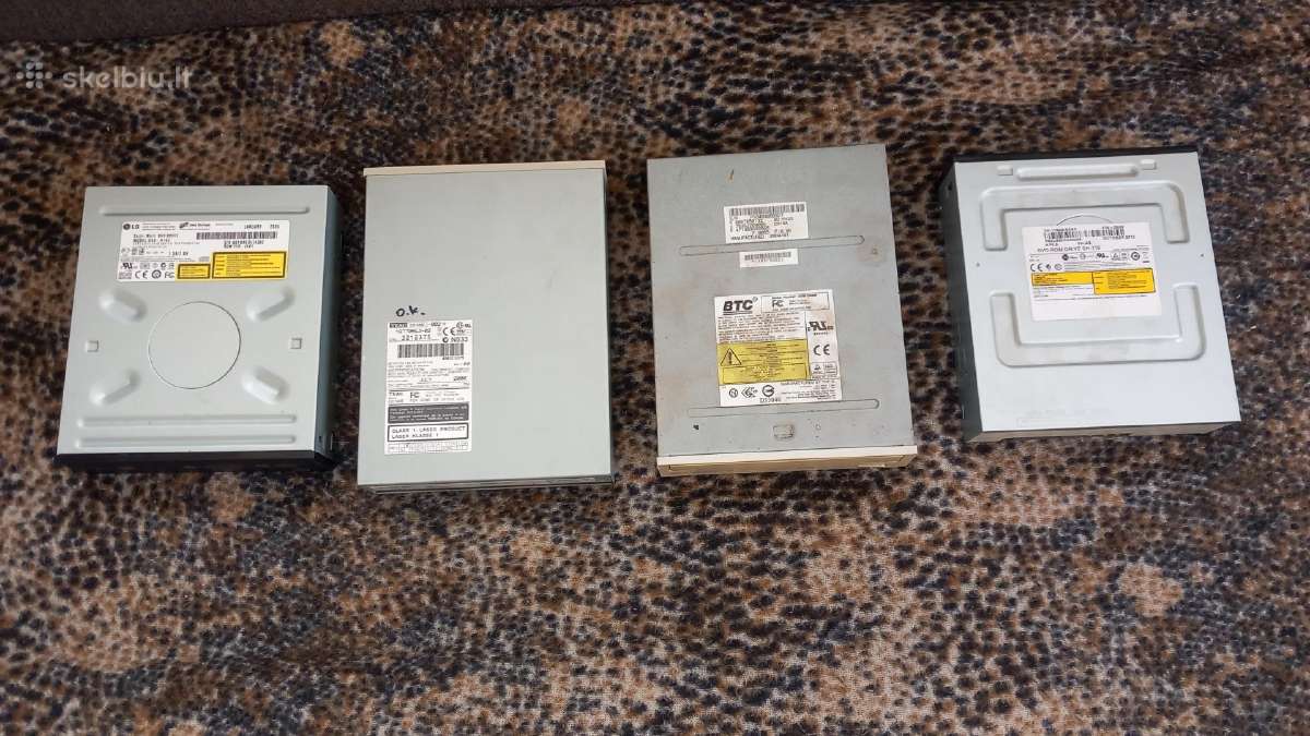 7 vnt. Floppy + 4 vnt. CD įrenginių + Dovana HDD - nuotraukos Nr. 4