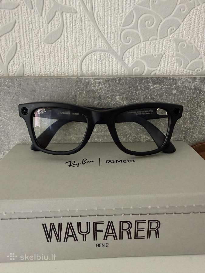 Ray Ban Wayfarer Gen 2 Meta Glasses - nuotraukos Nr. 4