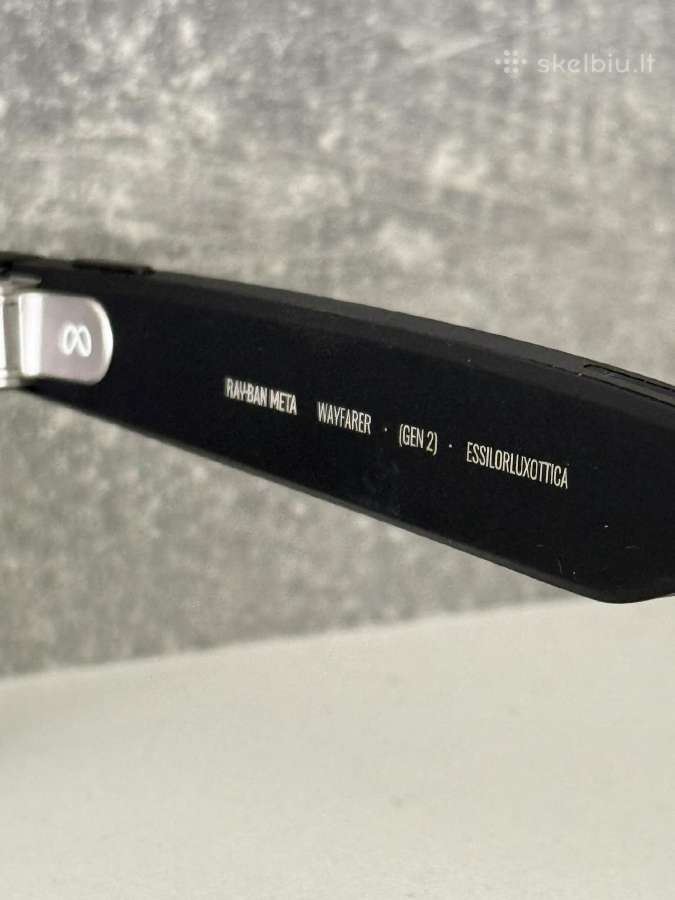 Ray Ban Wayfarer Gen 2 Meta Glasses - nuotraukos Nr. 6