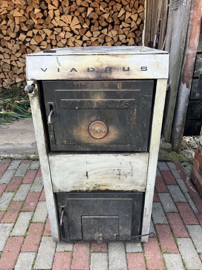 Parduodu naudotą ketaus katilą Viadrus U26 5 sekc. - nuotraukos Nr. 6