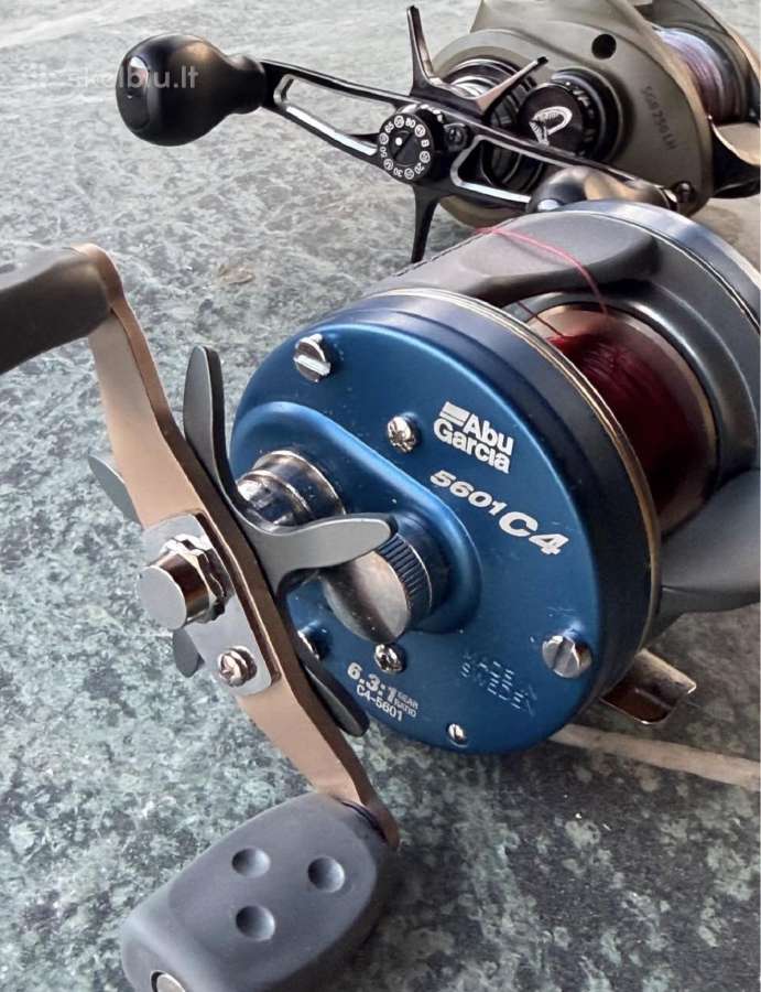 Abu Garcia 5601 ir Savage Gear 8 250bc - nuotraukos Nr. 3