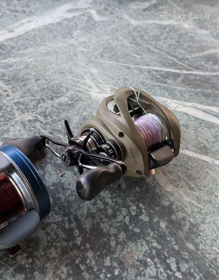 Abu Garcia 5601 ir Savage Gear 8 250bc - nuotraukos Nr. 7