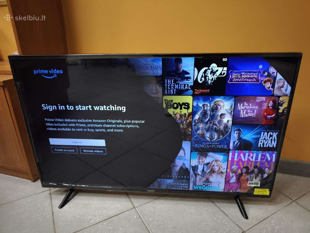 43" Xiaomi Smart TV 4k Youtube Netflix! Garantija! - nuotraukos Nr. 4